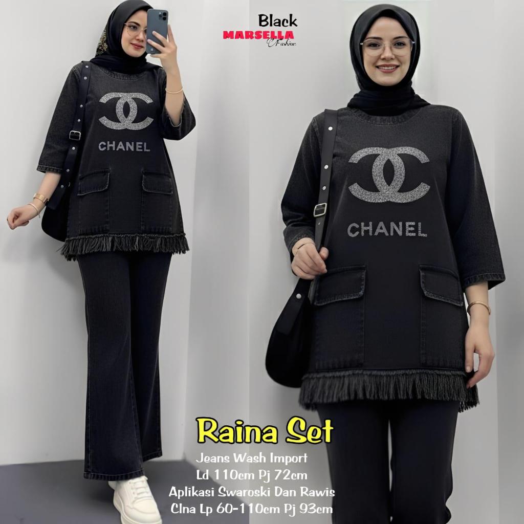 Setelan Wanita Terbaru Raina Setelan By Marsella Fashion