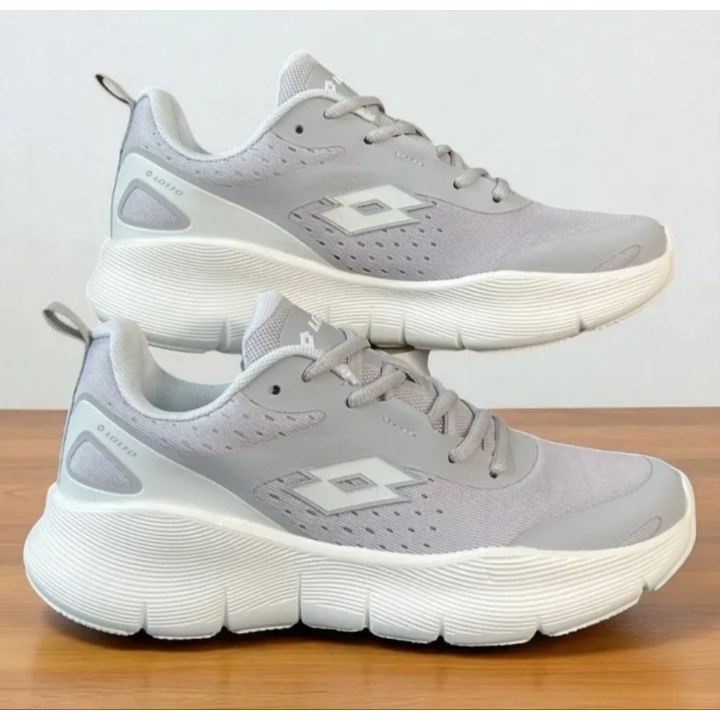 LOTTO DELI GREY SEPATU OLAHRAGA ORIGINAL LOTTO SEPATU RUNNING LOTTO SEPATU LOTTO ORIGINAL MURAH LOTT