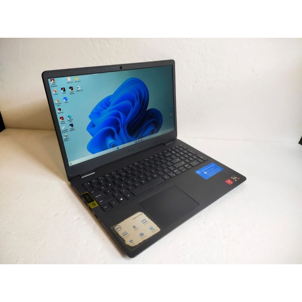 A950 Laptop Dell inspiron 3505 Ram 8gb SSD 512gb AMD Ryzen 7-3700U Siap pakai