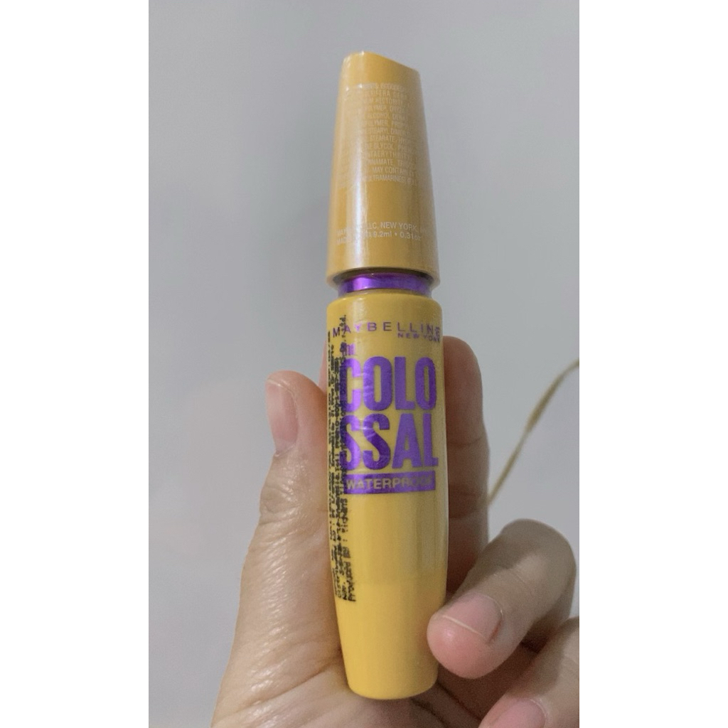 Maybelline Maskara Colossal Waterproof Original