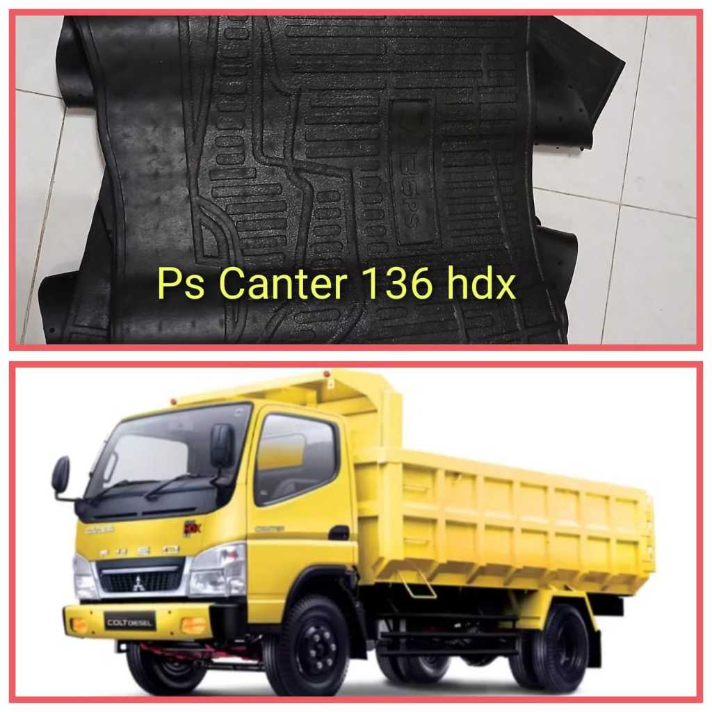 Karpet lantai Kabin depan PS Canter HDX 136 Mitsubishi Ps Canter