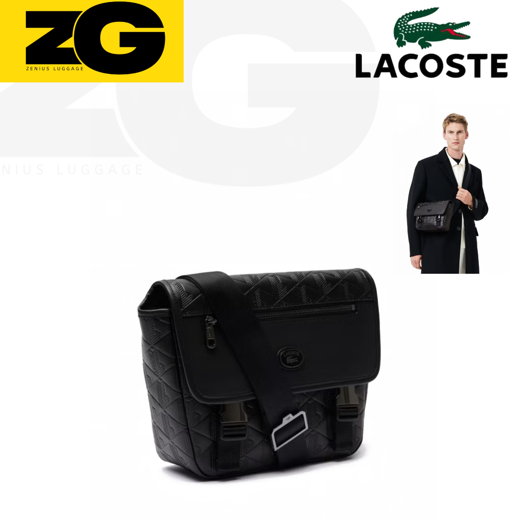 Tas selempang LACOSTE pria messenger bag original