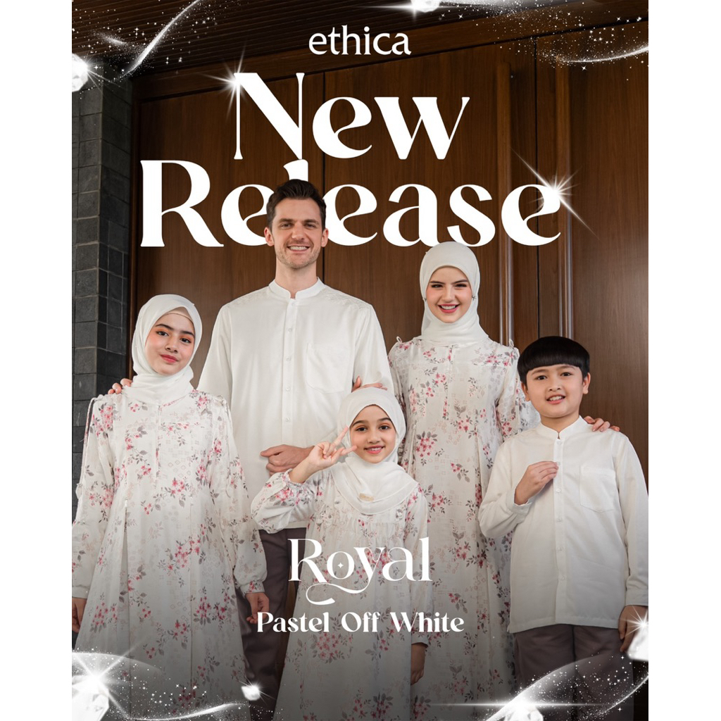ETHICA SARIMBIT KELUARGA ROYAL PASTEL OFF WHITE BU ETHICA ORI SARIMBIT CAUPLE KELUARGA SARIMBIT
