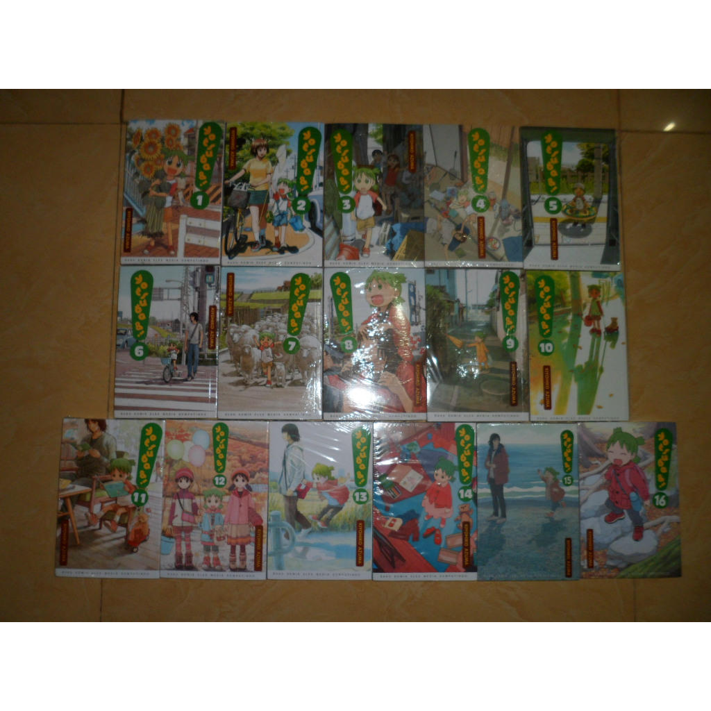 Komik Fullset Yotsuba 1-16 Segel New