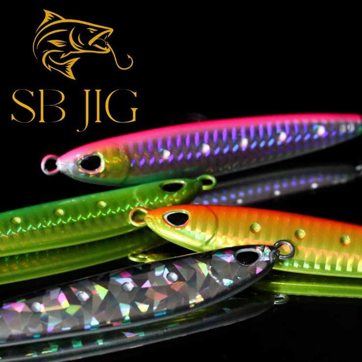 Metal Jig LEMURU 60/80 Gr umpan pancing jigging Tenggiri Hunter | SB JIG
