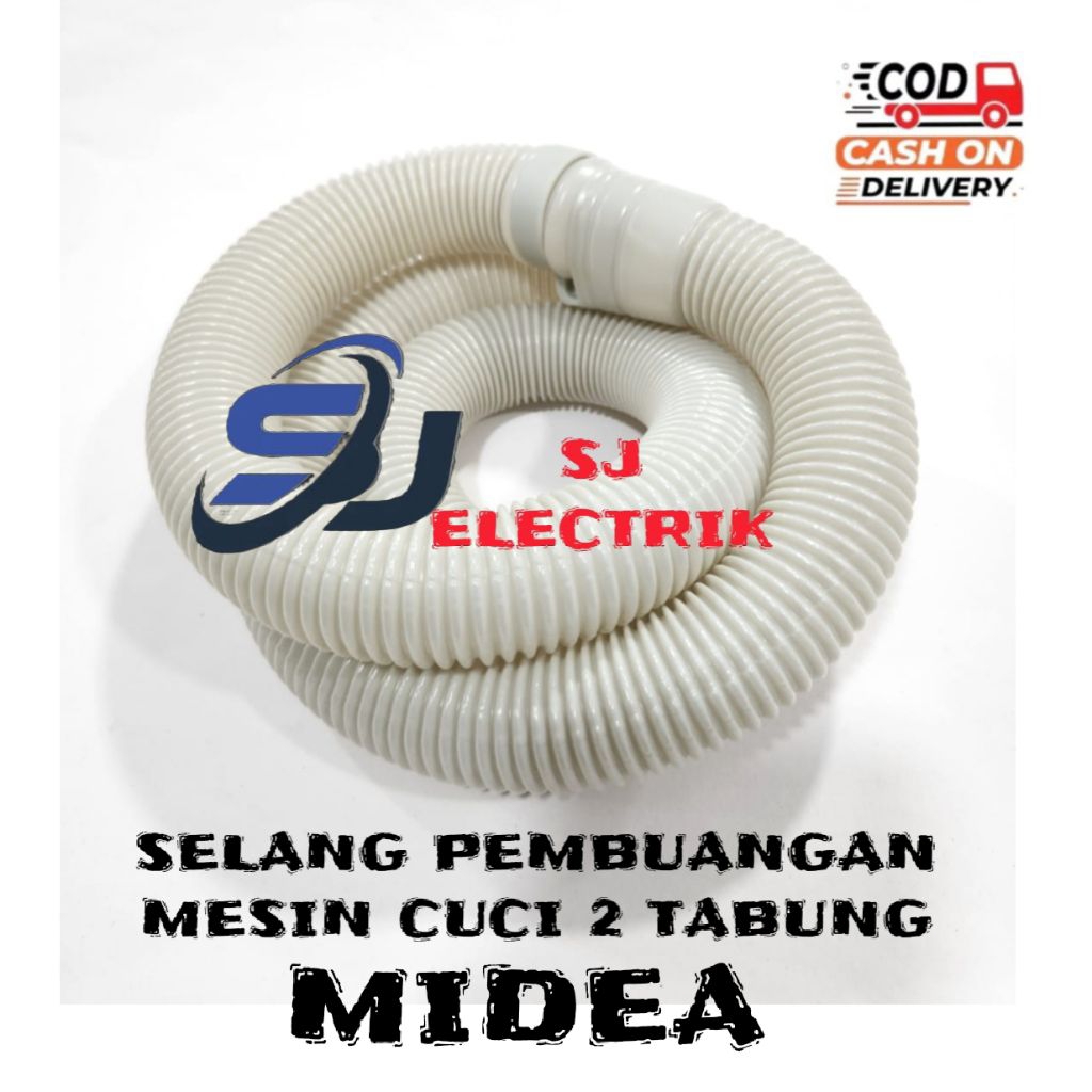 SELANG PEMBUANGAN MESIN CUCI MIDEA 2 TABUNG