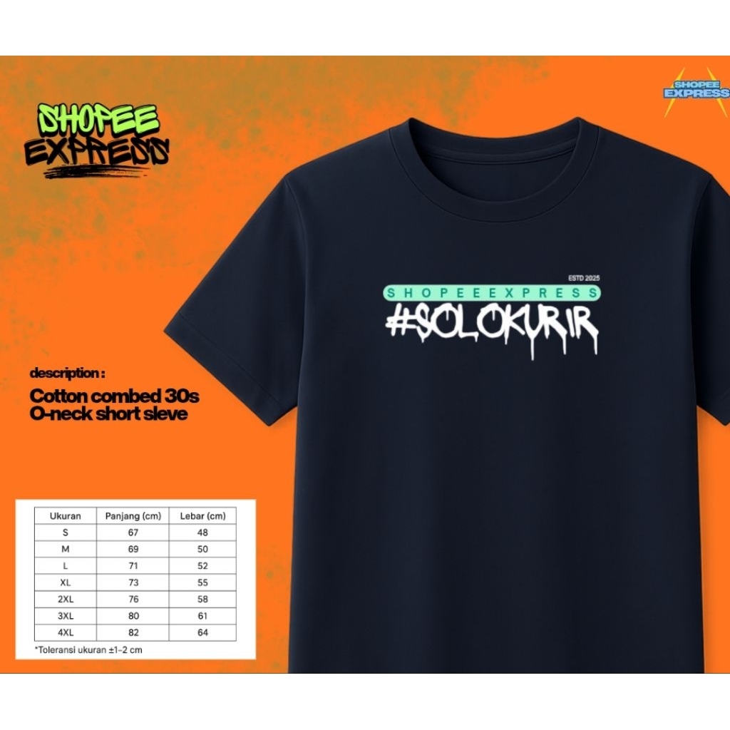 kaos kurir