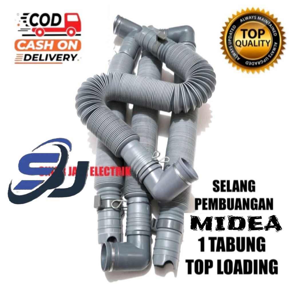 SELANG PEMBUANGAN MESIN CUCI MIDEA 1 TABUNG TOP LOADING