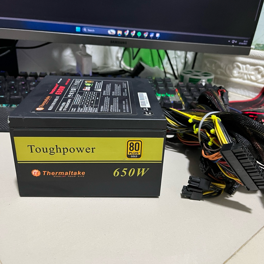 PSU GAMING THERMALTAKE 650W 80+ GOLD