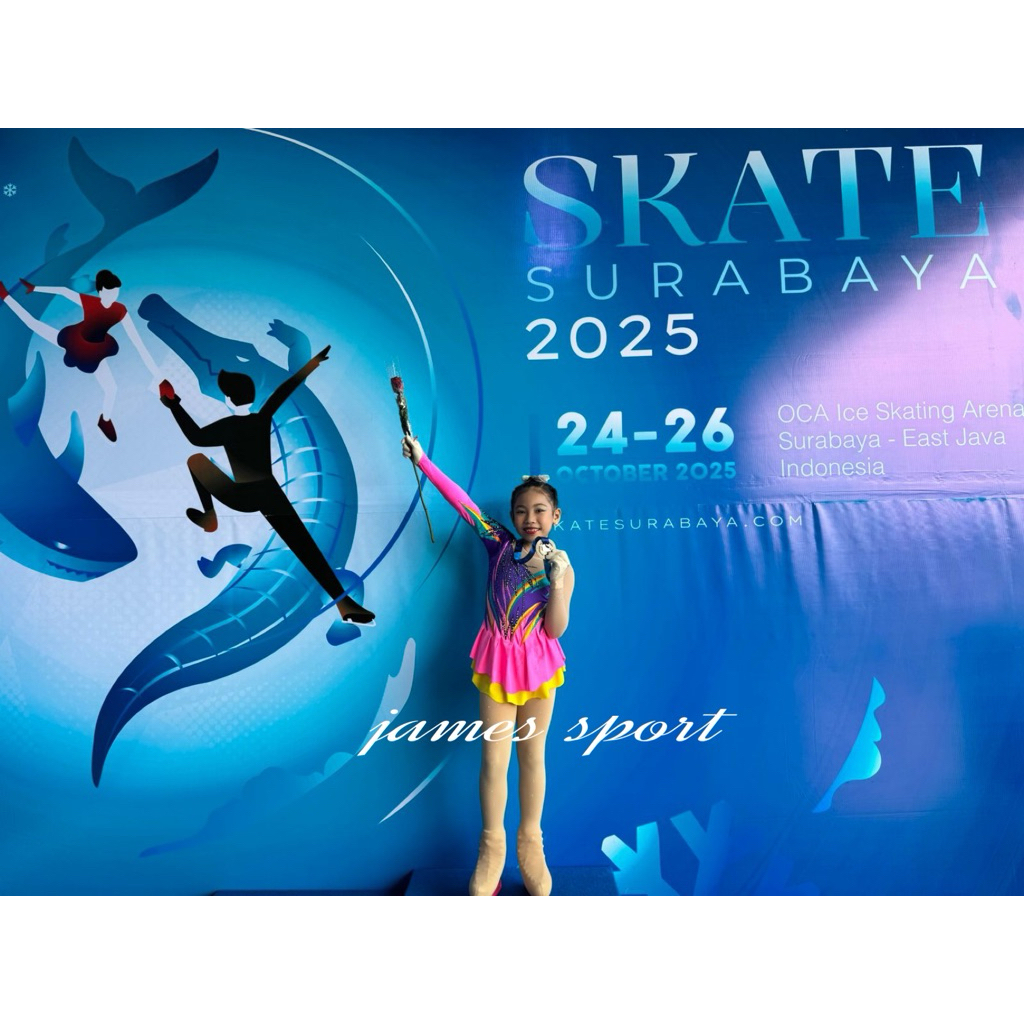 baju senam kejurnas ritmik gymnastic baju kostum request model