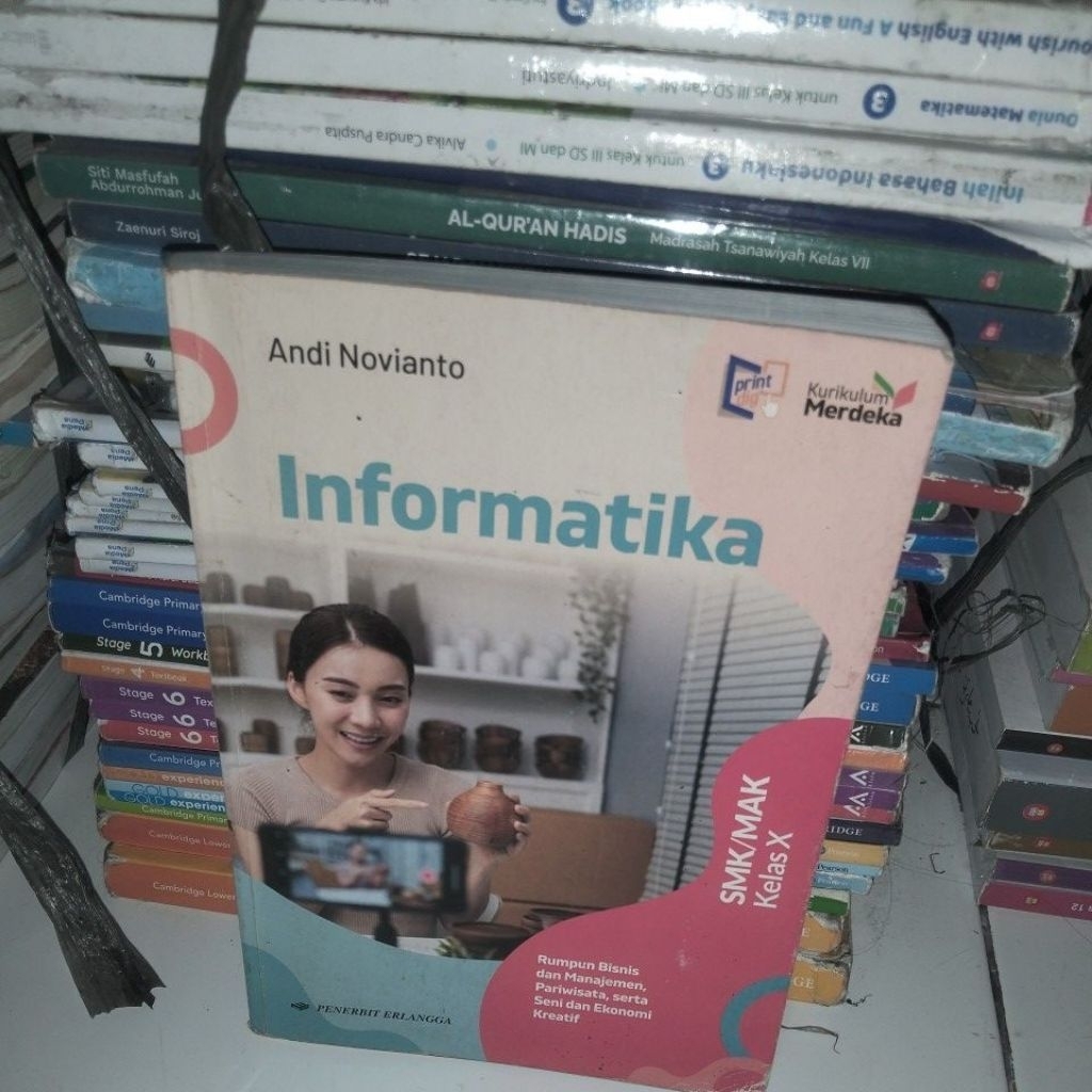 Informatika Erlangga SMK/MAK Kelas 1,10,X