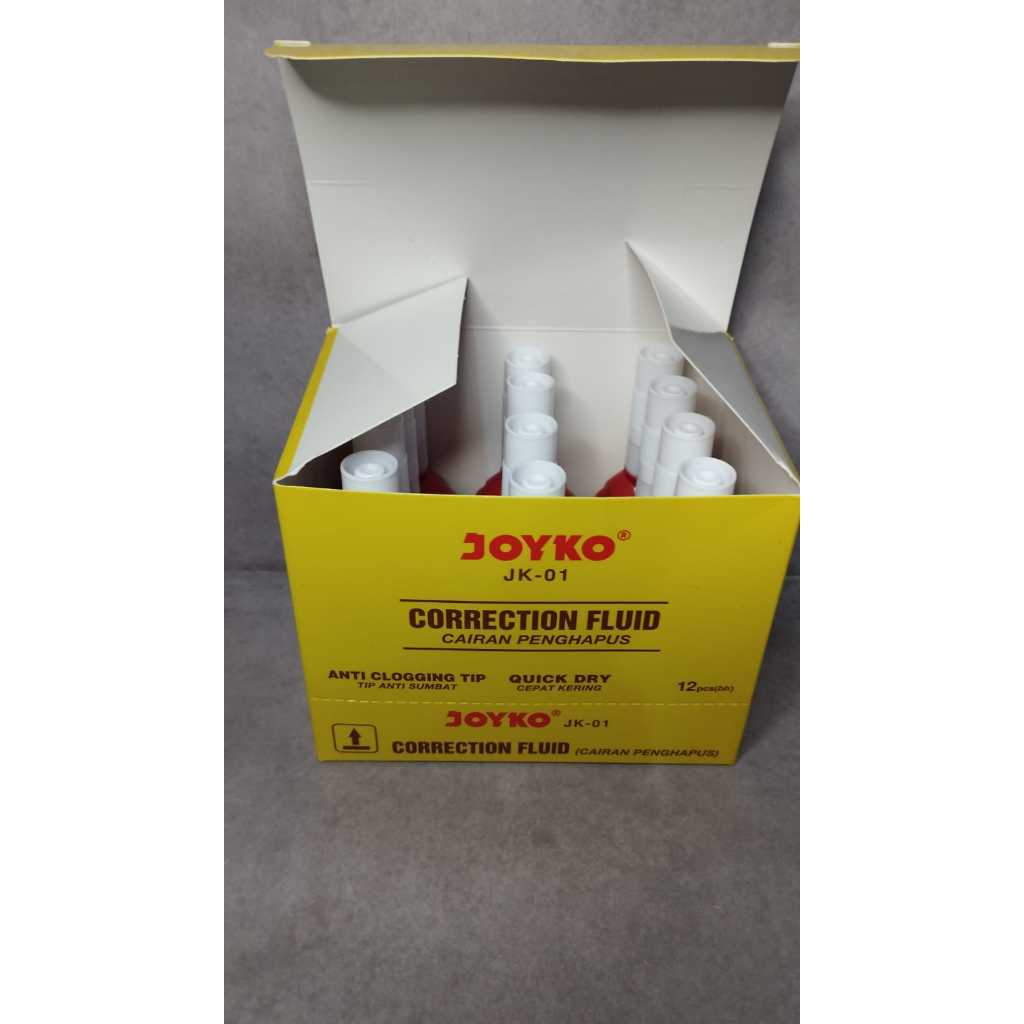 MURAAAHHH Joyko Correction Fluid – Tipex Cair Praktis & Cepat Kering