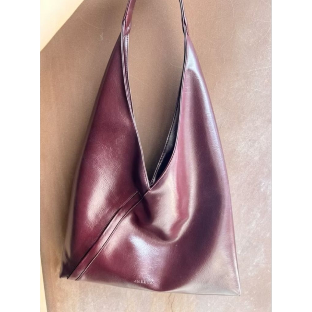 Preloved Tas Bahu Burgundy by AMRETA