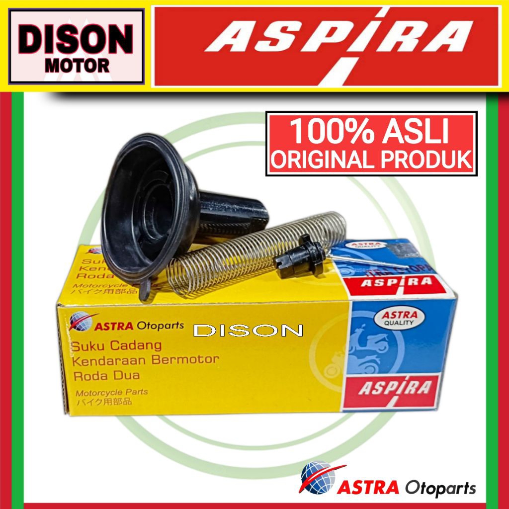 Karet vakum karburator Aspira Mio smile Mio sporty 5TL original vakum set karbu karet jarum per Astr