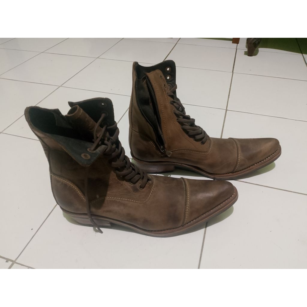 sepatu boots country/cowboy