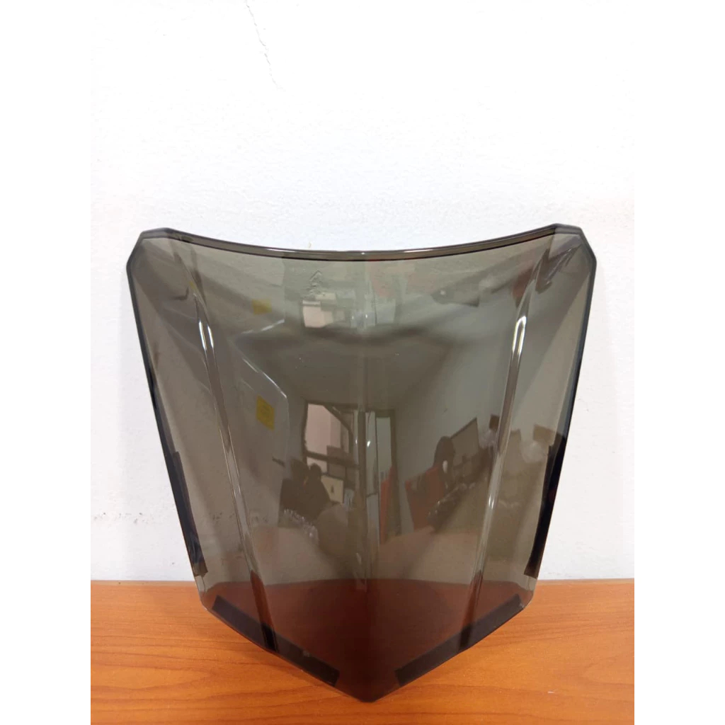 visor mika depan , tameng MX KING pnp v cut design smoke