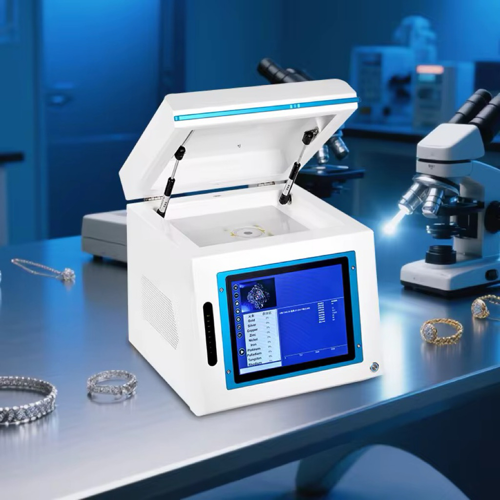 Alat Deteksi Kadar Emas High Precision Metal Analyzer New Portable XRF Gold Testing Machine High Pre
