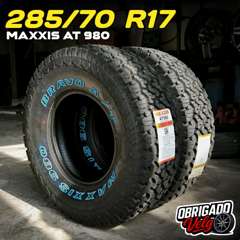 Maxxis AT980 Bravo 285/70 R17 Offroad Tulisan Putih || Maxxis AT980 Offroad Tire 285 70 Ring 17