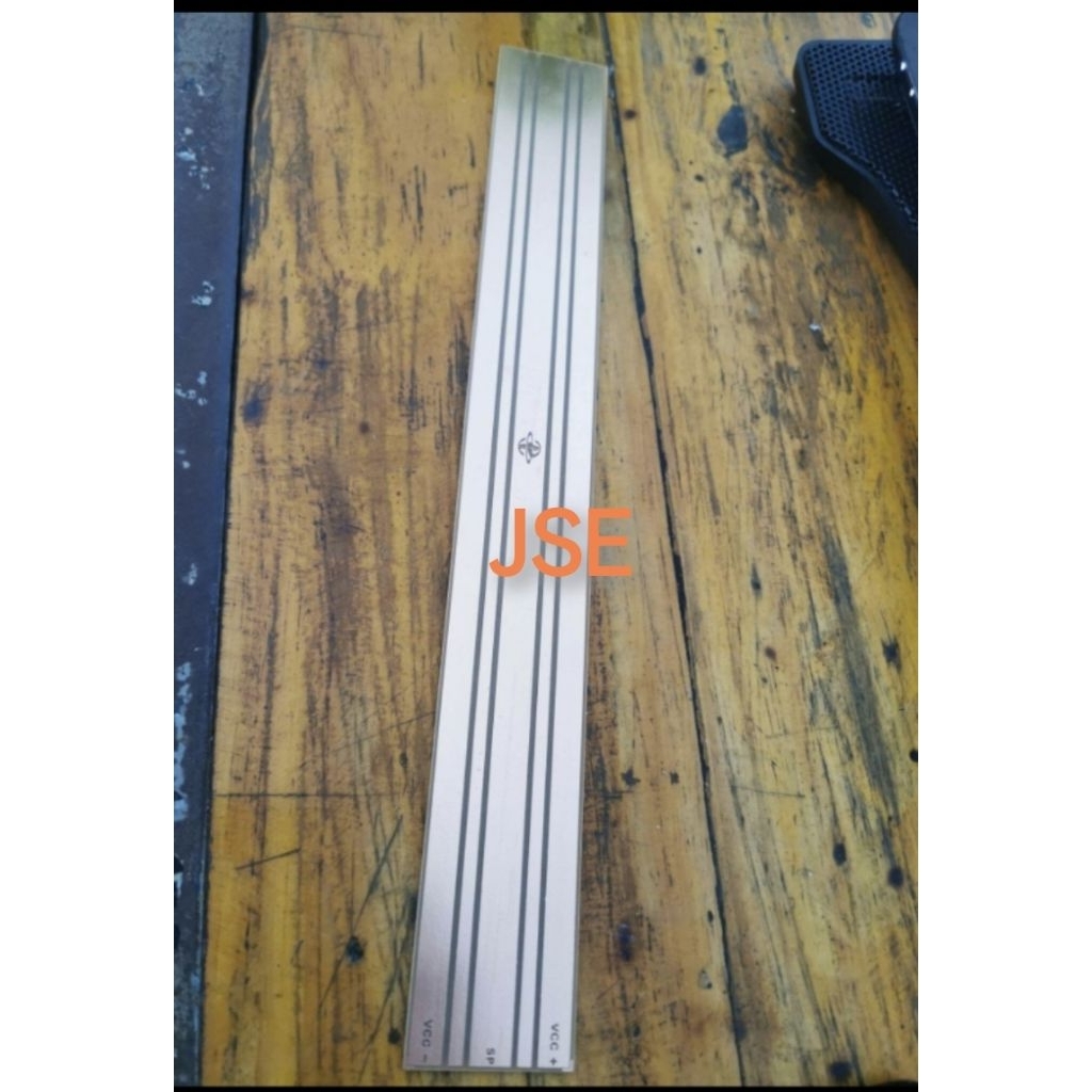 PCB POLOS LAJUR UNTUK TRANSISTOR FINAL PANJANG 30 CM