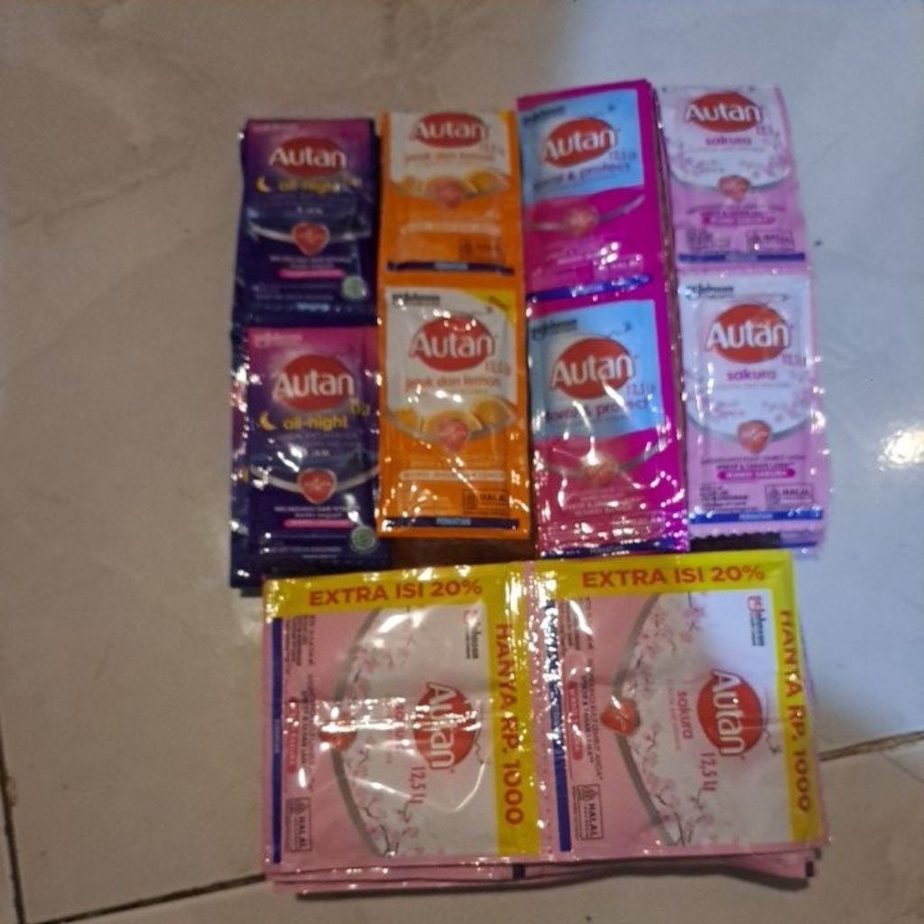 autan sachet random, isi 12 sachet