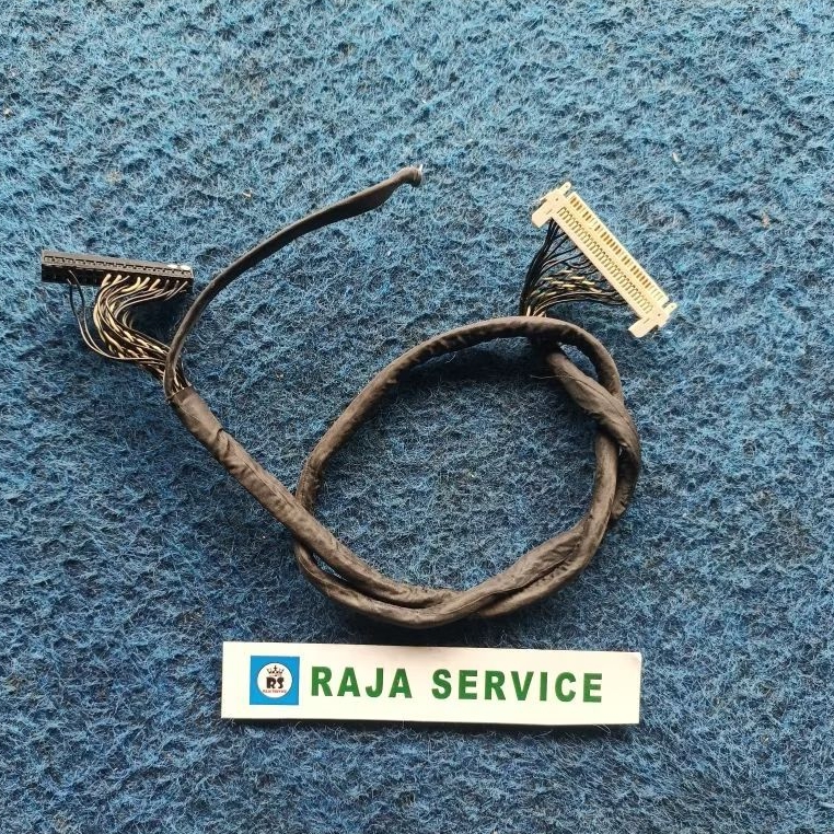 kabel tv ploytron PLD 32V7510 lvds flaxible dari tcon ke maimboard
