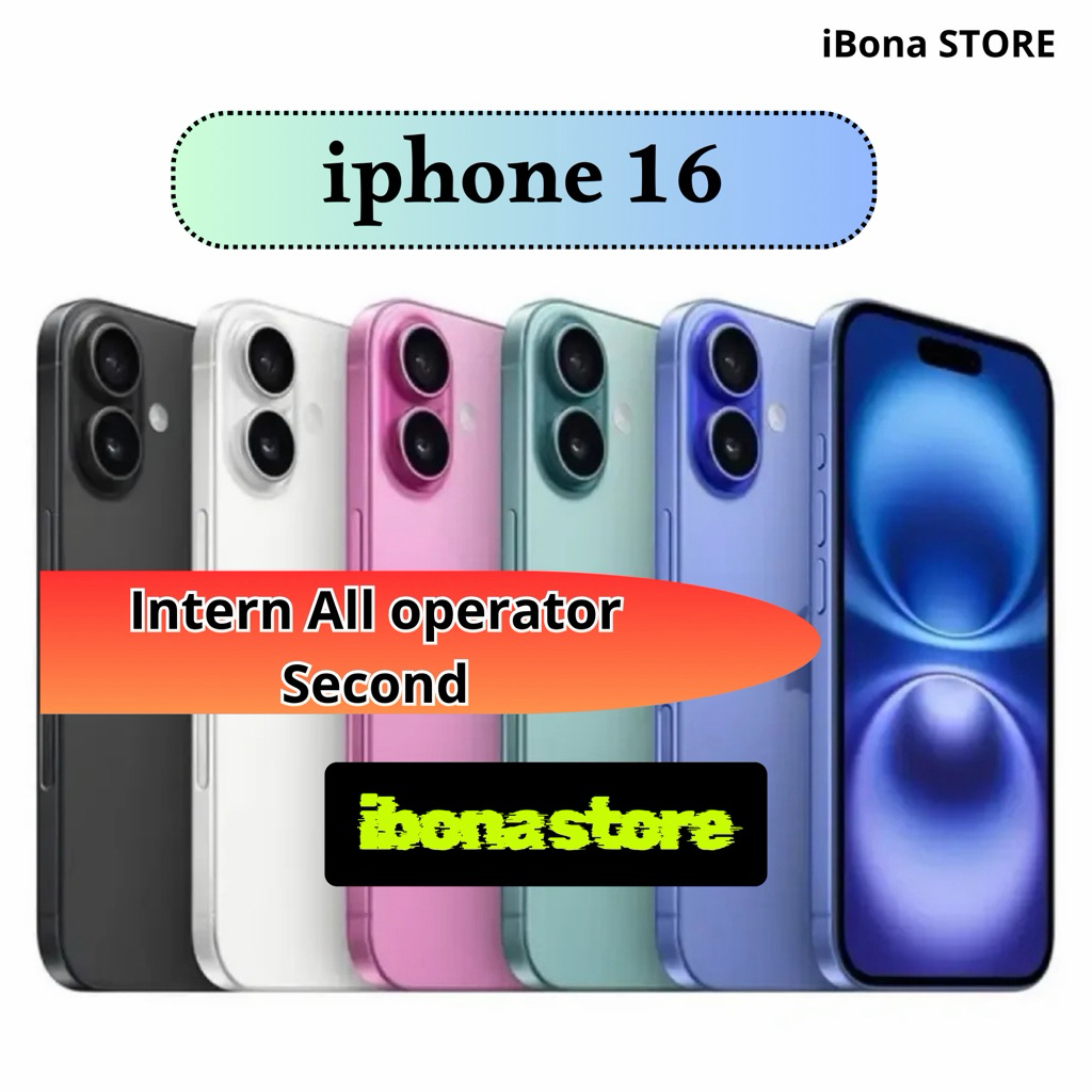 iPhone 16/16 Plus 128gb inter second no minus
