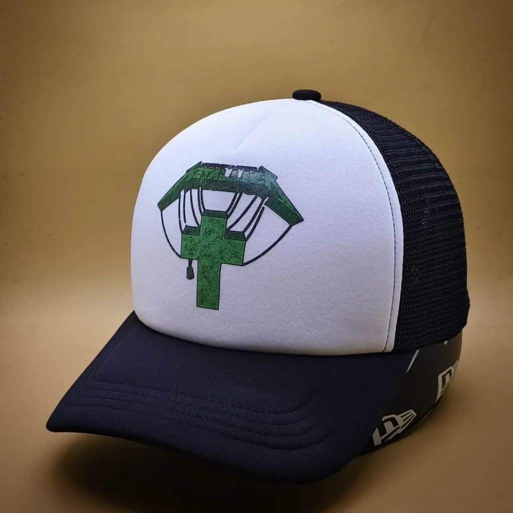 Topi Metallica Original Master Of Puppets OSFM Trucker Snapback