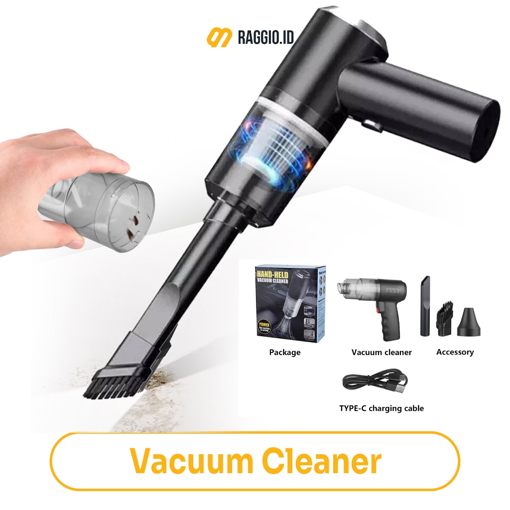 Vakum Portable Sedot Debu Mobil – Penyedot Debu Mini USB | Mudah & Efektif