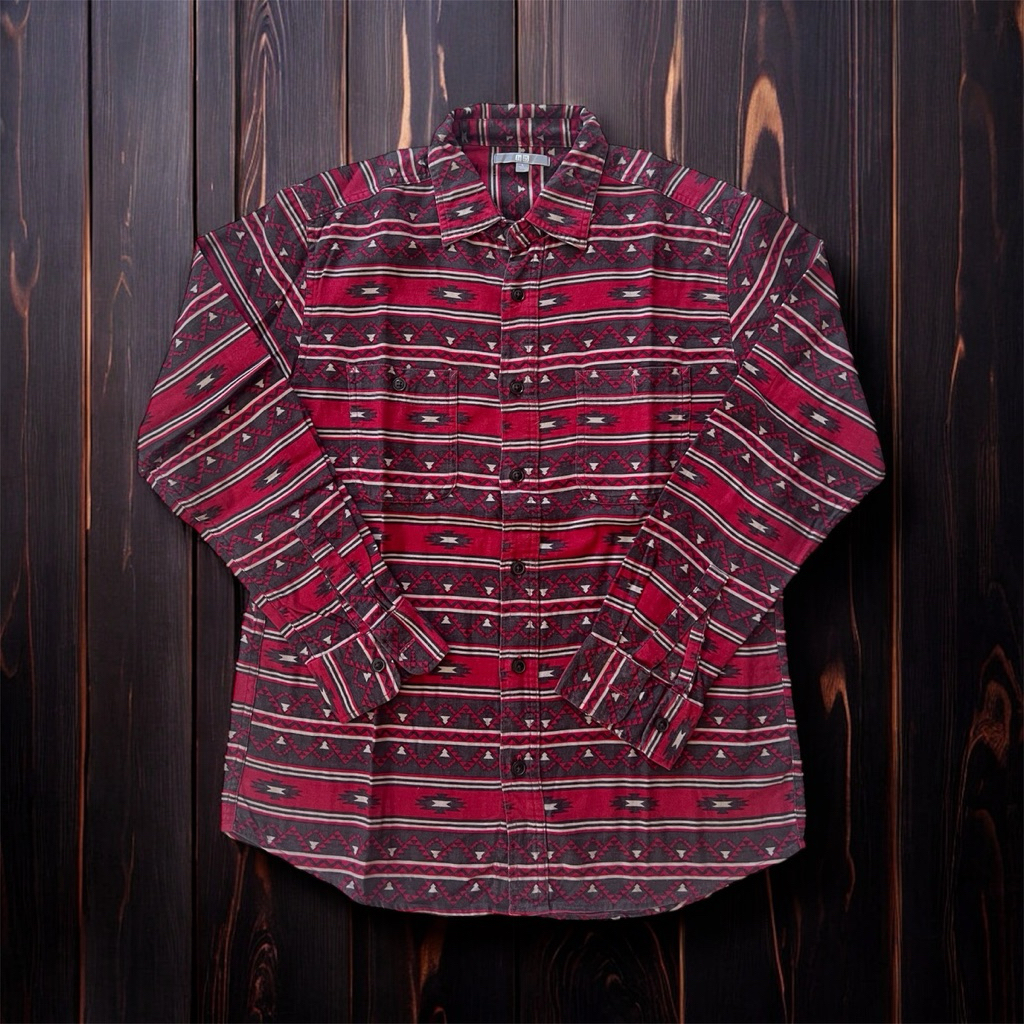 uniqlo flannel navajo