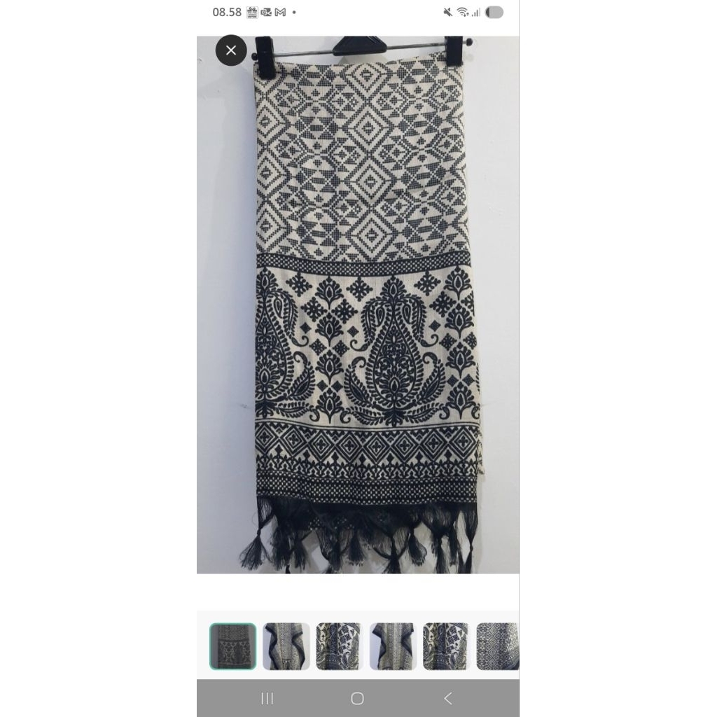 Syal selendang Syari India