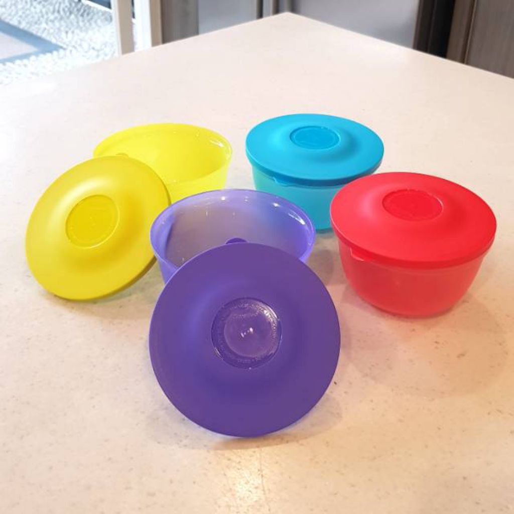 bowl mpasi lolita bowl 400ml baru original tupperware