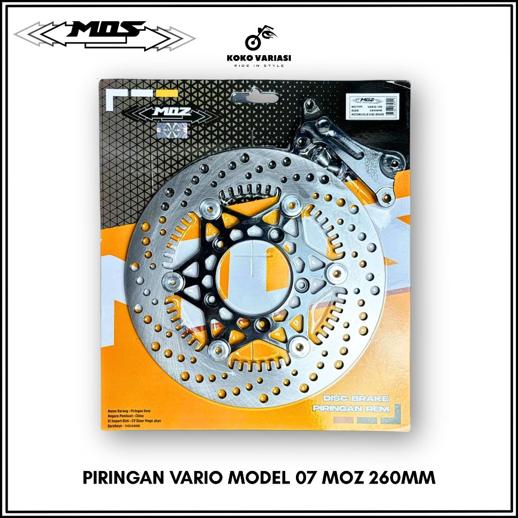 PIRINGAN CAKRAM VARIO 150 Lubang 5  MATIC 260MM MOS PIRINGAN VARIO CAKRAM VARIO