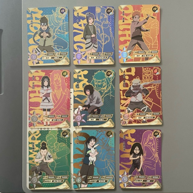 Naruto kayou ZR kartu naruto