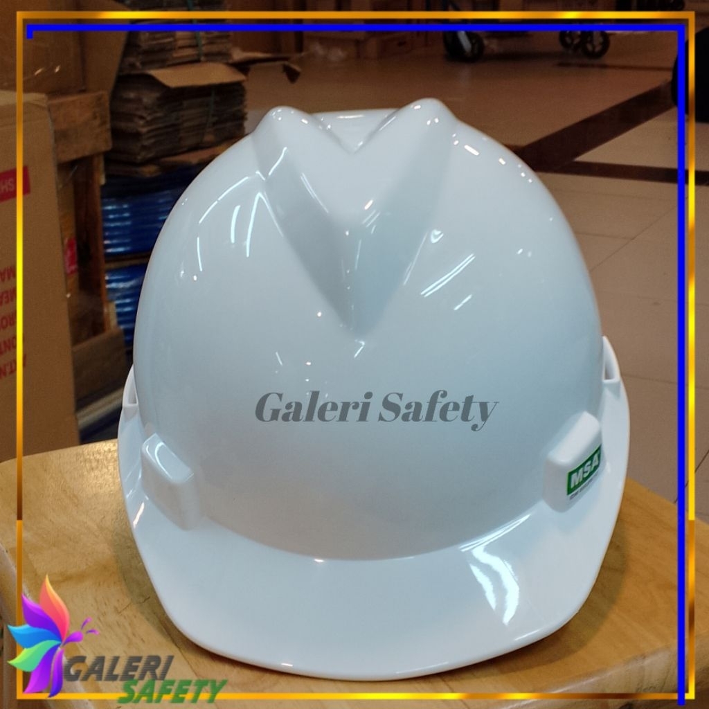 Helm Safety MSA V-Gard Fastrack Original USA - Safety Helmet MSA V-Gard Original