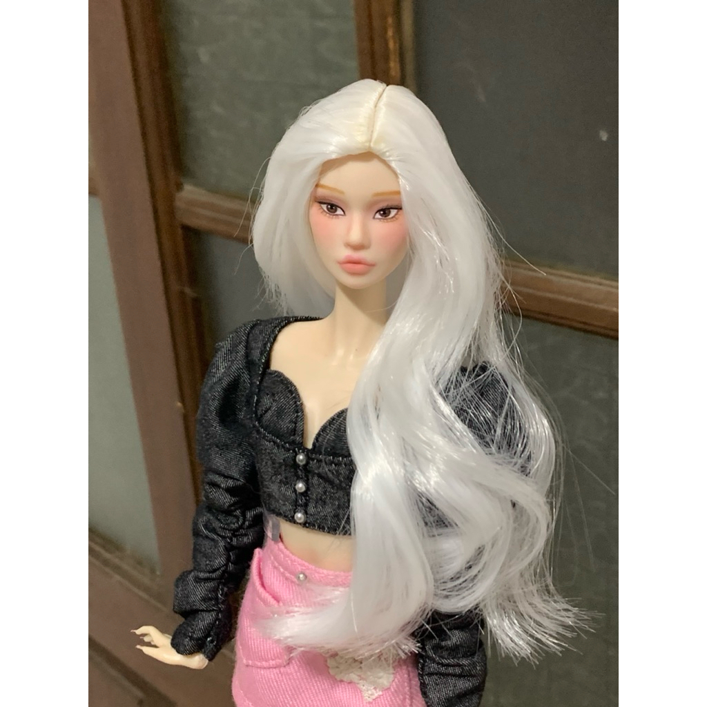 wig superhero wig 1/6 wig doll wig boneka berbies wig figure 1/6