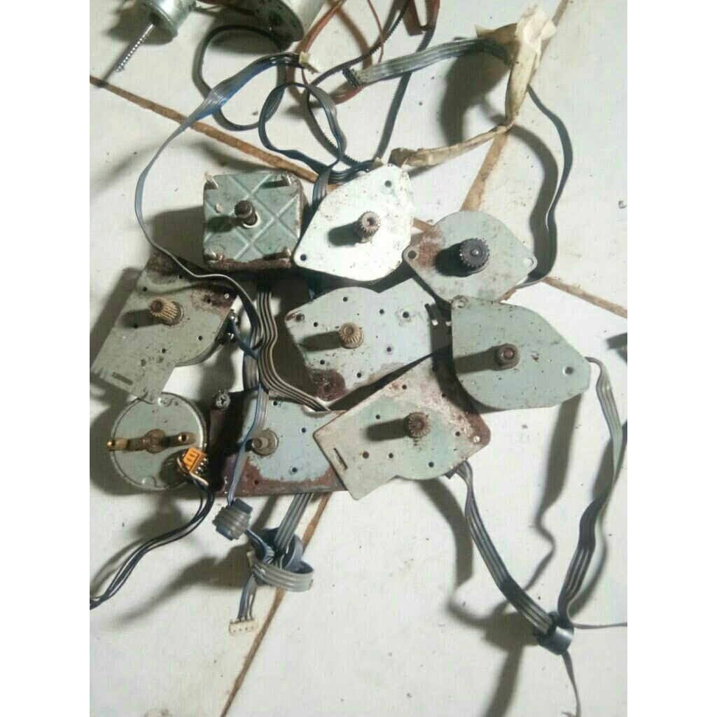 motor dinamo stepper bekas printer