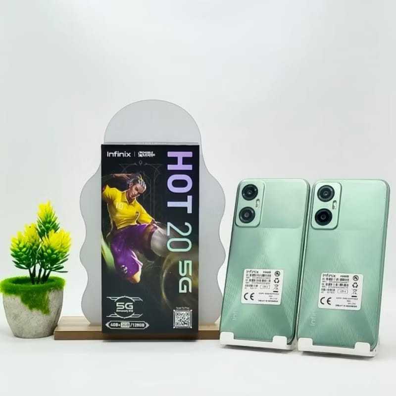 Infinix Hot 20 5G 4/128 GB Garansi Resmi Indonesia Second