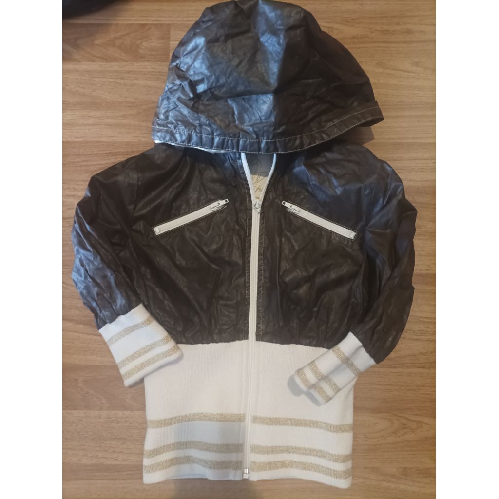 [preloved] Jaket kulit kombi utk anak