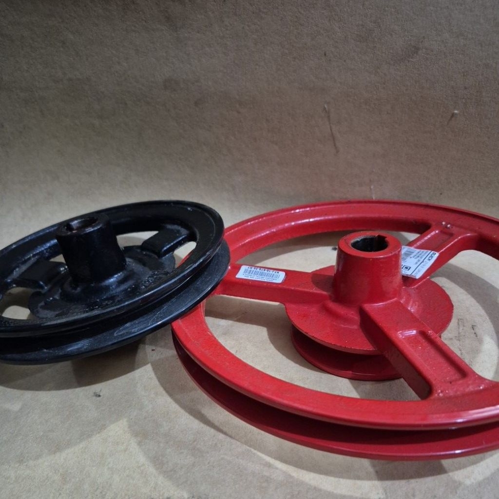 MAIN PULLEY 260MM / 185MM, CAPUNG METAL PULI UTAMA TRAKTOR QUICK CAPUNG METAL/CAPUNG RAWA