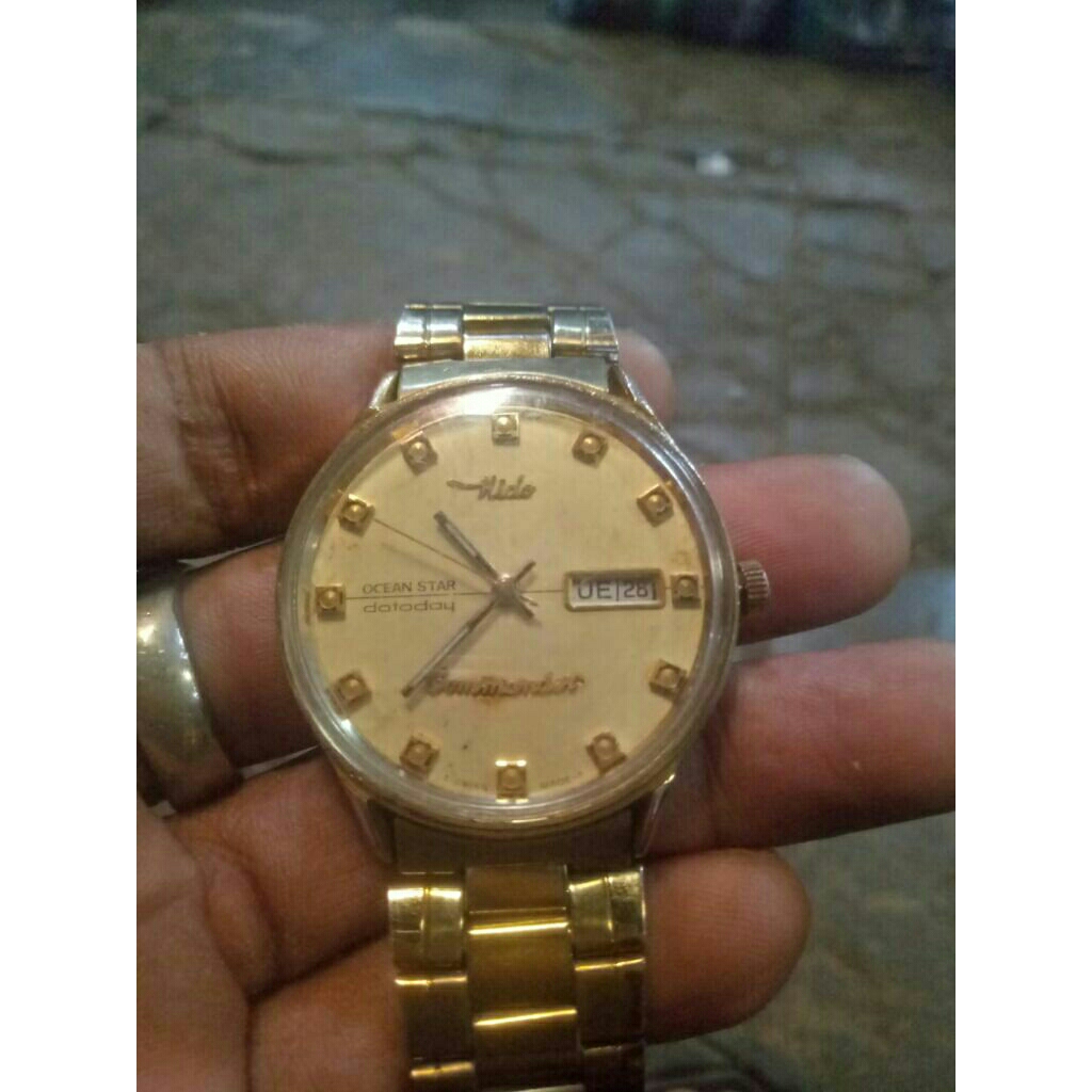 Vintage Mido Commander Ocean Star Datoday Automatic