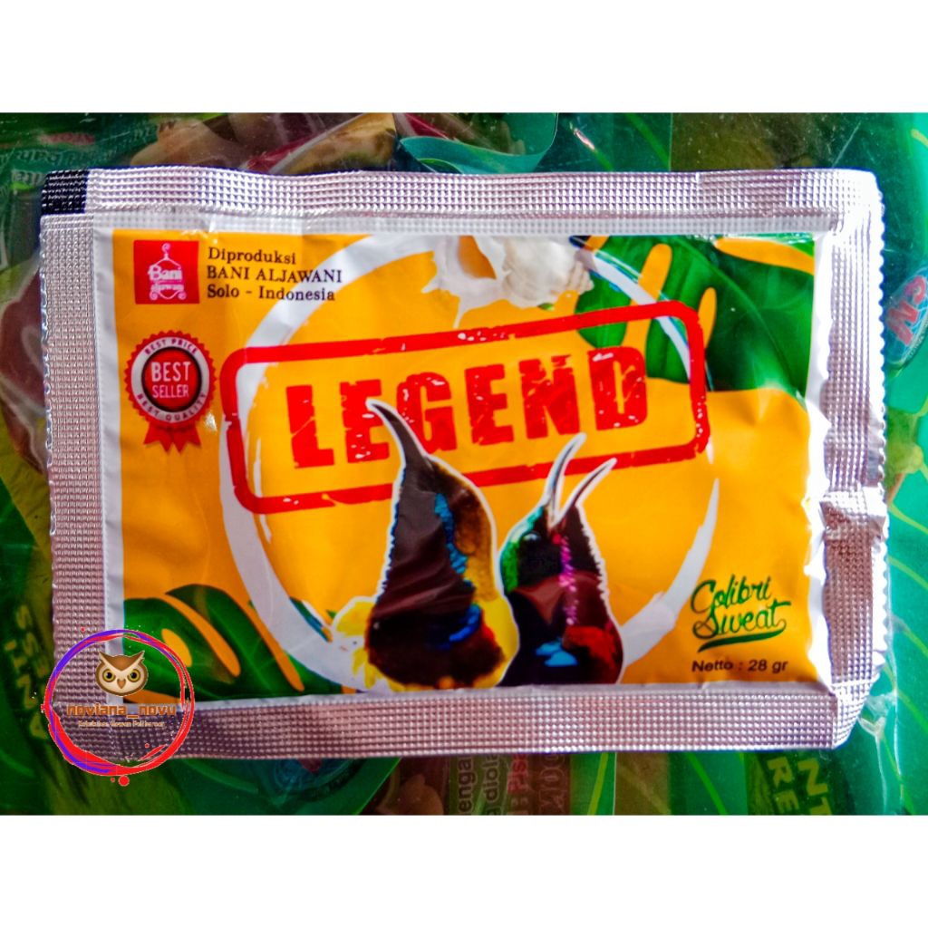 COLIBRI SWEAT LEGEND NECTAR KOLIBRI NEKTAR BURUNG PENGHISAP MADU FOOD DRINK KOLIBRI NINJA KONIN SOGO