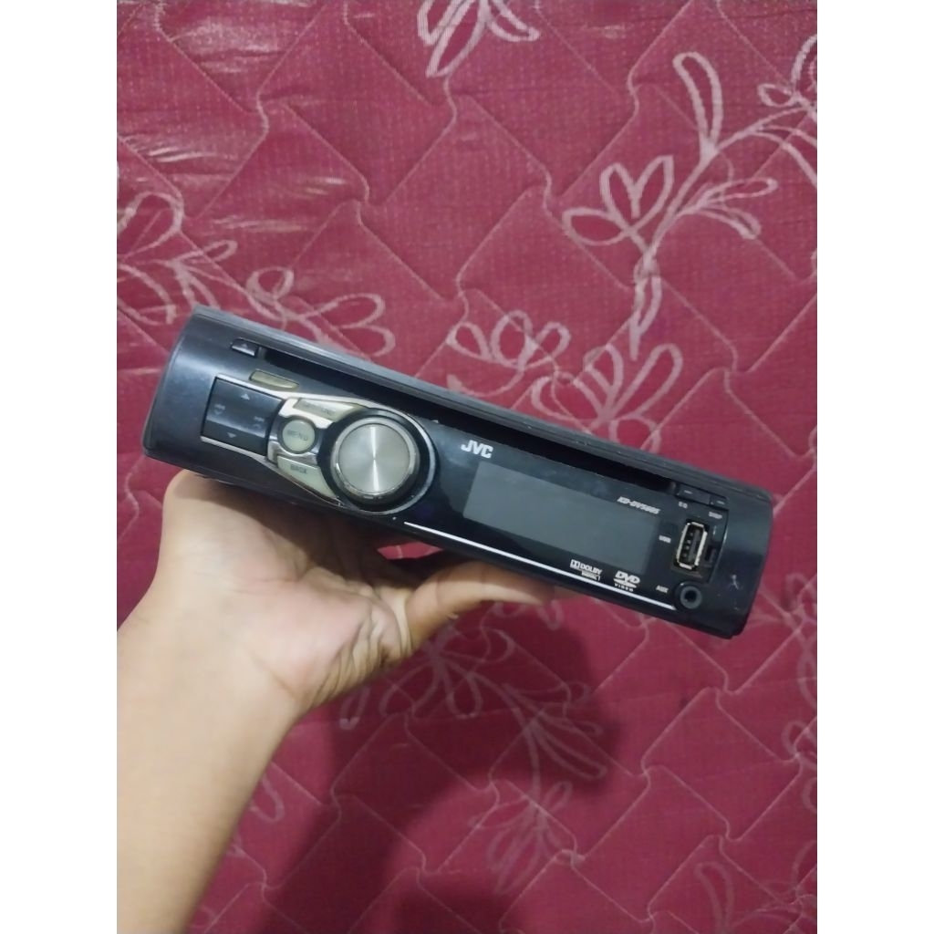 Head unit Single din JVC KD DV 5605N