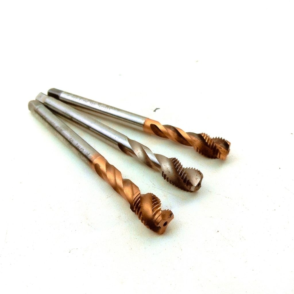 Hand Tap M10 x 1.25 Spiral Tap Baut 14 Fette Dormer Bukan OSG Yamawa