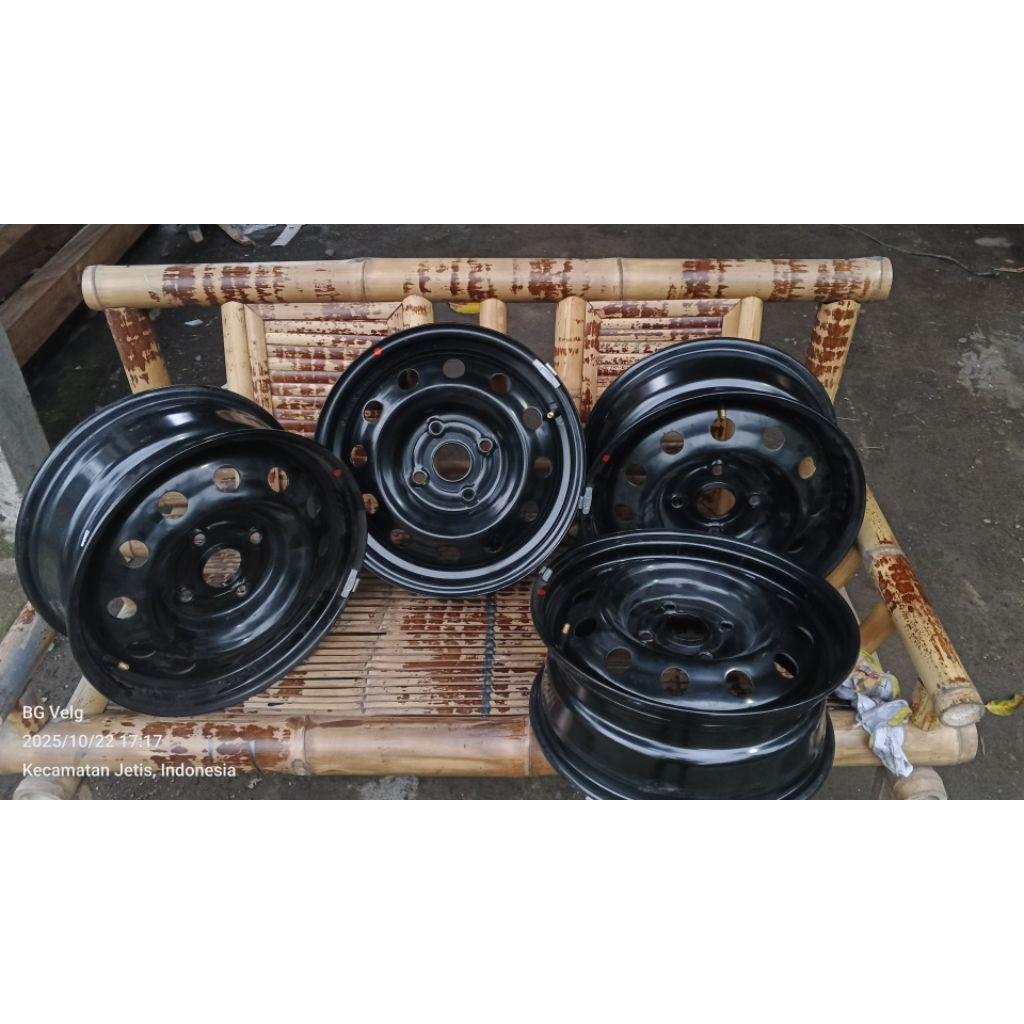 velg kaleng wuling binguo 2025 ring 15 pcd 114x4 et 38