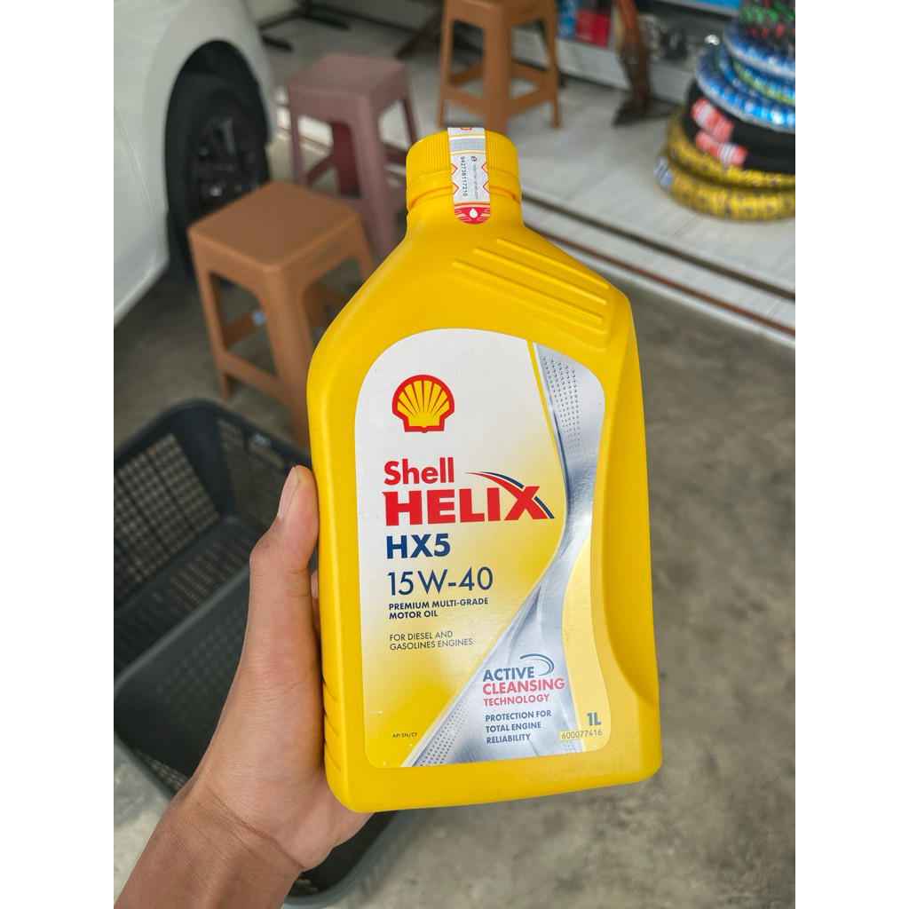 Oli Shell Helix Kuning 1 Lt 15W-40