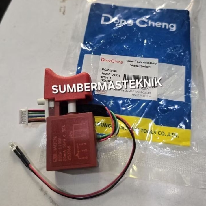 SWITCH DONGCHENG DCJZ2050i SAKLAR ONOFF MESIN BOR CORDLESS DONGCHENG DCJZ 2050 i