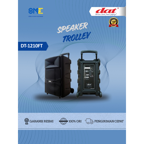 DAT DT 1201FT SPEAKER TROLLEY Portable Bluetooth Speaker with Super Bass