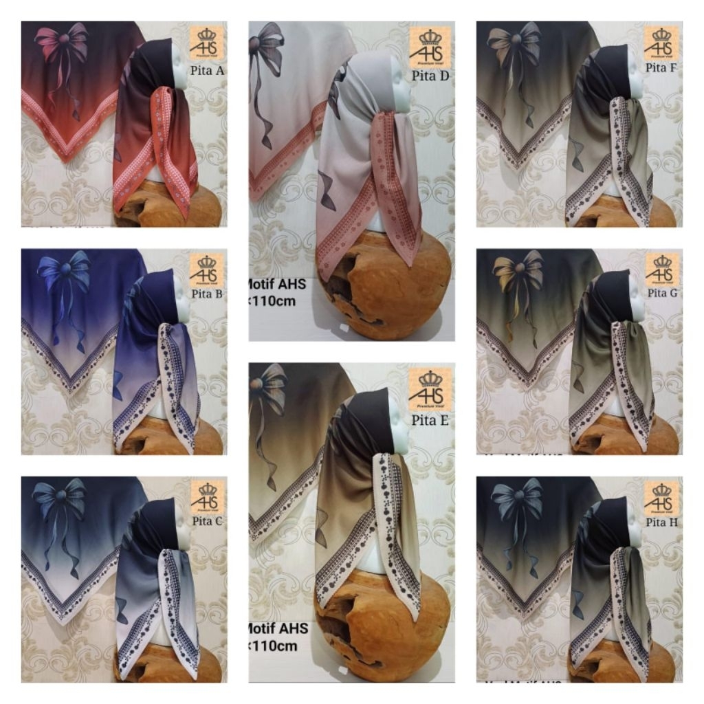 Voal AHS Standar Motif Pita