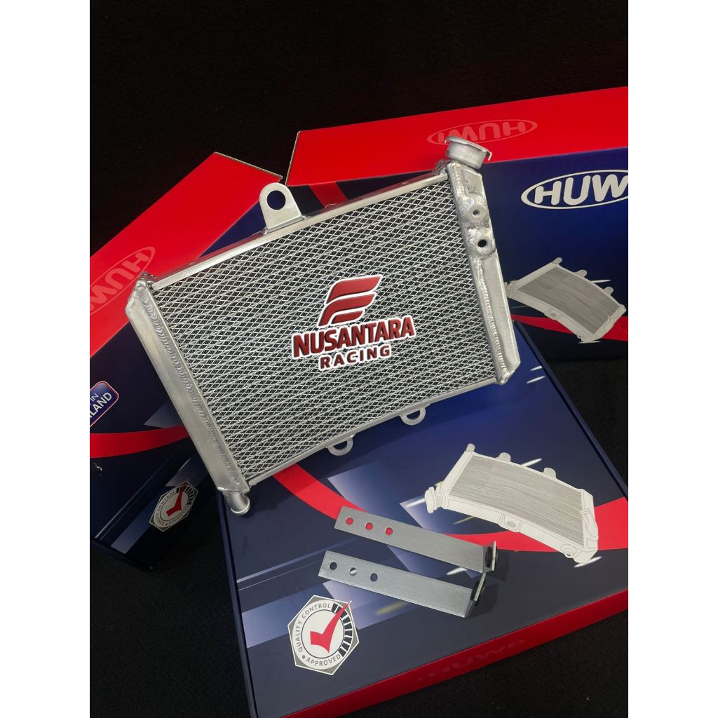 RADIATOR Ninja R/RR Aluminium Radiator  Radiator For Ninja R/RR SUDAH INCLUDE BREKET