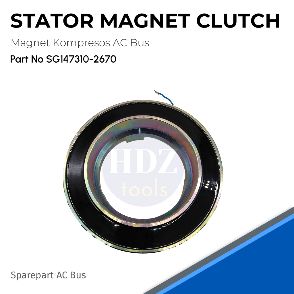 Stator Magnet Clutch Magnet Kompresor Suku Cadang AC Bus Part No SG147310-2670-DENSO
